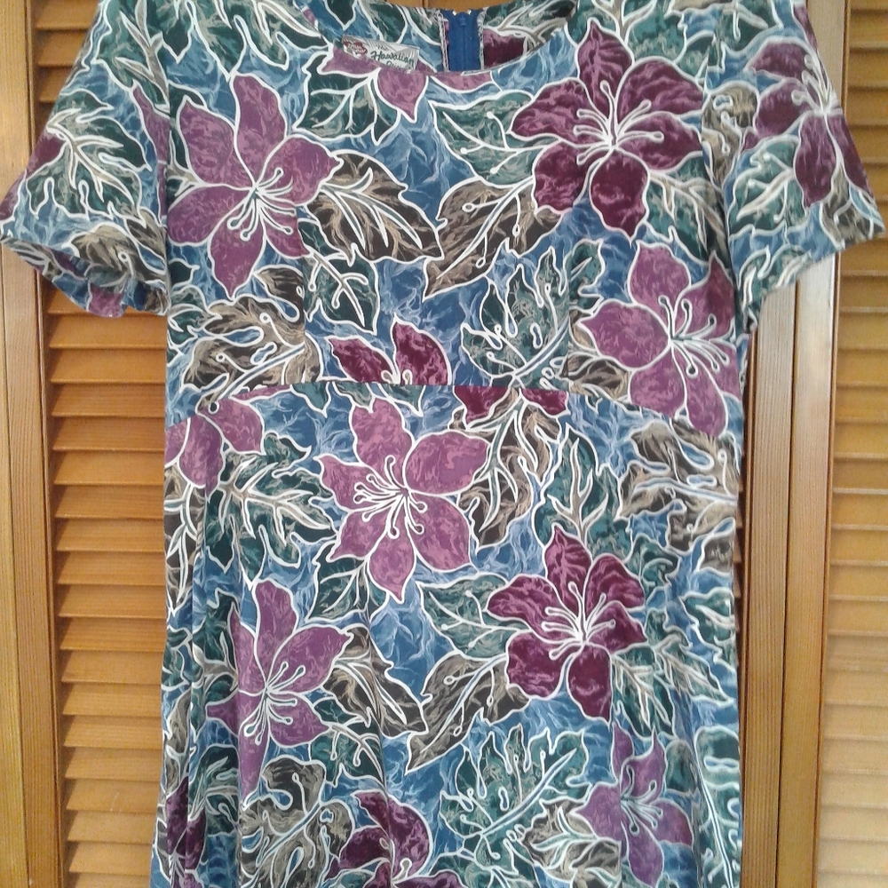 Hawaiian Dress Aloha Resort Wear Batik